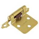 BIPA-71 | Bolsa con 2 bisagras parche de 7cm, latonado, Hermex