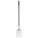 BPJ-4M | Bieldo para paja, 4 dientes, mango de acero 48', Truper
