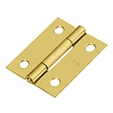 BR-151 | Bisagra rectangular 1-1/2' acero latonado, Hermex