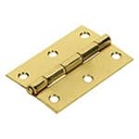 BR-301 | Bisagra rectangular 3' acero latonado, Hermex