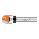 BROU-MC1/2X | Broca para router, media caña, 1/2' con balero, Truper