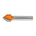 BROU-V1/2 | Broca para router, corte en 'V', 1/2', Truper