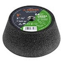 C-352-PI | Copa desbaste de piedra 5' grano 24, eje 5/8-11, Truper