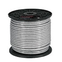 CAB-3/32RX | Metro de cable rígido 3/32' acero 7x7 recubierto PVC, 75 m