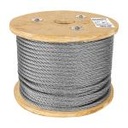 CAB-3/8R | Metro de cable rígido 3/8' de acero 7x7 hilos, 75 m, Fiero