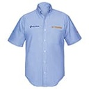 CAM-AZ-CM | Camisa azul para caballero, manga corta talla M, Truper