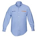 CAM-AZ-LL | Camisa azul  para caballero, manga larga talla G, Truper