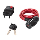 CB-10 | Candado de cable con llave, 10 mm X 1.0 m, Hermex