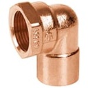 CC-502 | Codo 90° de cobre, rosca interior 3/4', Foset