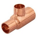 CC-722 | Tee reducida de cobre 3/4' x 1/2' x 1/2', Foset