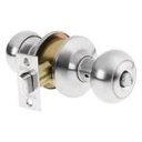 CEPO-32B | Cerradura tipo oval para baño, cromo mate, Hermex