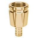 CF-1/2R | Conector 1/2' hembra robusto de aluminio, Truper