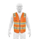 CHS-900N-L | Chaleco de seguridad de alta visibilidad, naranja, grande