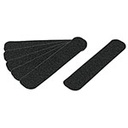 CIA-02N | Tarjeta 6 tiras 23cm antiderrapantes negras 50mm c/abrasivo
