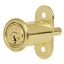 CM-20L | Cerradura para mueble, modelo 20, latón, Hermex