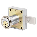 CM-25C | Cerradura para mueble, modelo 25, cromo, Hermex
