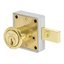 CM-26L | Cerradura para mueble, modelo 26, latón, Hermex