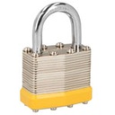 CM-40P | Candado laminado, 40mm, gancho corto, blister, Hermex Basic