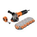 COMBOE-4-1/2A12 | Esmeriladora 4-1/2' 700 W, 10 discos y flexómetro, Truper