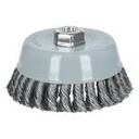 CT-612MRX | Carda copa 5' alambre trenzado grueso, Multi-rosca, Truper