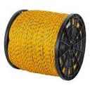 CUE-06M | Metro de cuerda amarilla de 6 mm en rollo de 920 m, Fiero