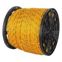 CUE-11M | Metro de cuerda amarilla de 11 mm en rollo de 360 m, Fiero