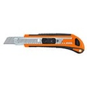 CUT-6X | Cutter 18 mm profesional con alma metálica y grip, Truper