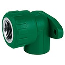 CV-581 | Codo oreja 90° PPR de 1/2' hembra con inserto metálico