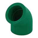 CV-864 | Codo 45° de PPR de 1-1/4', Foset