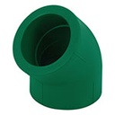 CV-865 | Codo 45° de PPR de 1-1/2', Foset