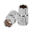 D-1213-EM | Dado de 13 mm, 12 puntas, cuadro 1/2', Truper