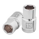 D-1213-M | Dado de 13 mm, 6 puntas, cuadro 1/2', Truper