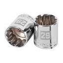 D-1229-EM | Dado de 29 mm, 12 puntas, cuadro 1/2', Truper
