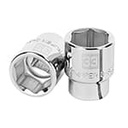 D-3433-M | Dado de 33 mm, 6 puntas, cuadro 3/4', Truper