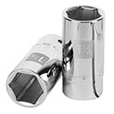 D-3440-HL | Dado largo de 1-1/4', 6 puntas, cuadro 3/4', Truper