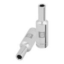 D-3806-HM-L | Dado largo de 6 mm, 6 puntas, cuadro 3/8', Truper