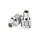D-3806-M | Dado de 6 mm, 12 puntas, cuadro 3/8', Truper