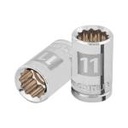 D-3811-M | Dado de 11 mm, 12 puntas, cuadro 3/8', Truper