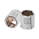 D-3821-HM | Dado de 21 mm, 6 puntas, cuadro 3/8', Truper