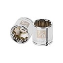 D-3828 | Dado de 7/8', 12 puntas, cuadro 3/8', Truper