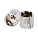 D-3832-H | Dado de 1', 6 puntas, cuadro 3/8', Truper