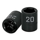 D-7410-M | Dado cuadro 1/2' de impacto 6 puntas de 10 mm, Truper