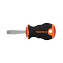 DR-1/4X1-1/2B | Desarmador plano 1/4' x 1-1/2' mango Comfort Grip, Truper