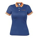DRY-AD-C | Playera polo performance azul, para dama, talla CH, Truper