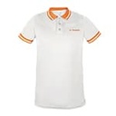 DRY-BC-C | Playera polo performance blanca, para caballero, talla CH