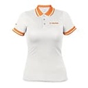 DRY-BD-C | Playera polo performance blanca, para dama, talla CH