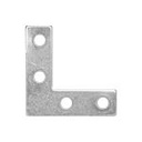 ECAN-1 1/2 | Bolsa c/24 escuadras planas cantoneras 1-1/2'x1-1/2', Fiero