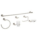 ELA-7000N | Juego de 6 accesorios para baño acabado satín, Foset Element