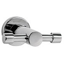 ELA-73 | Gancho doble metálico cromo para toallas, Foset Element