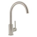 ELF-83N | Monomando satín cuello alto para fregadero, Foset Element